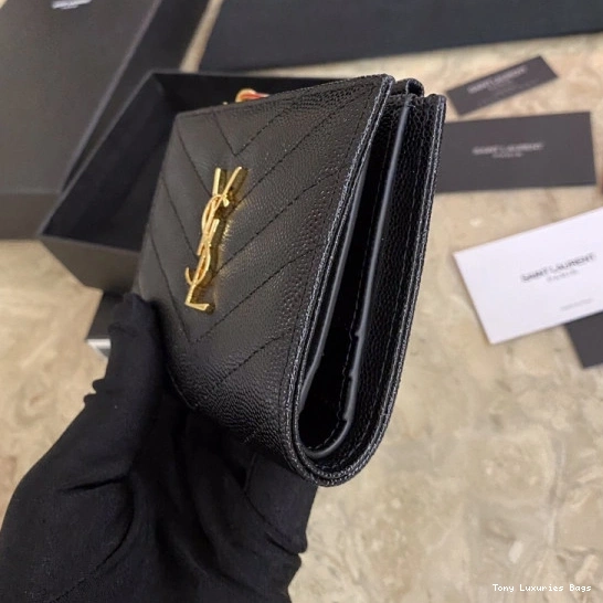 Tony Luxuries ZIPPED CARD YSL CASE MONOGRAM 0820